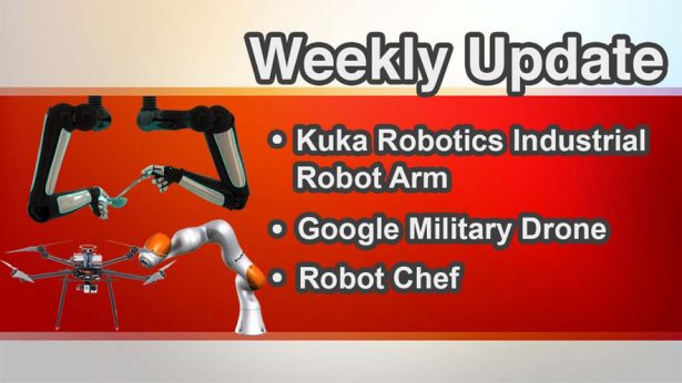Kuka Robotics Industrial Robot Arm Google Military Drone Robot Chef