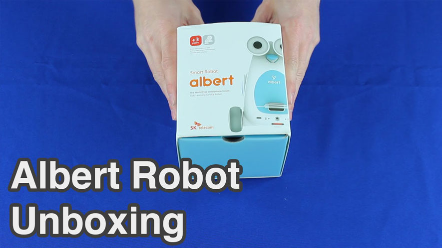 Albert Robot Unboxing