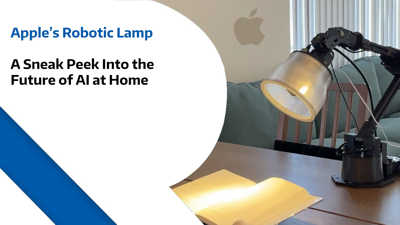 Apple’s Robotic Lamp: A Glimpse into the Future for the home