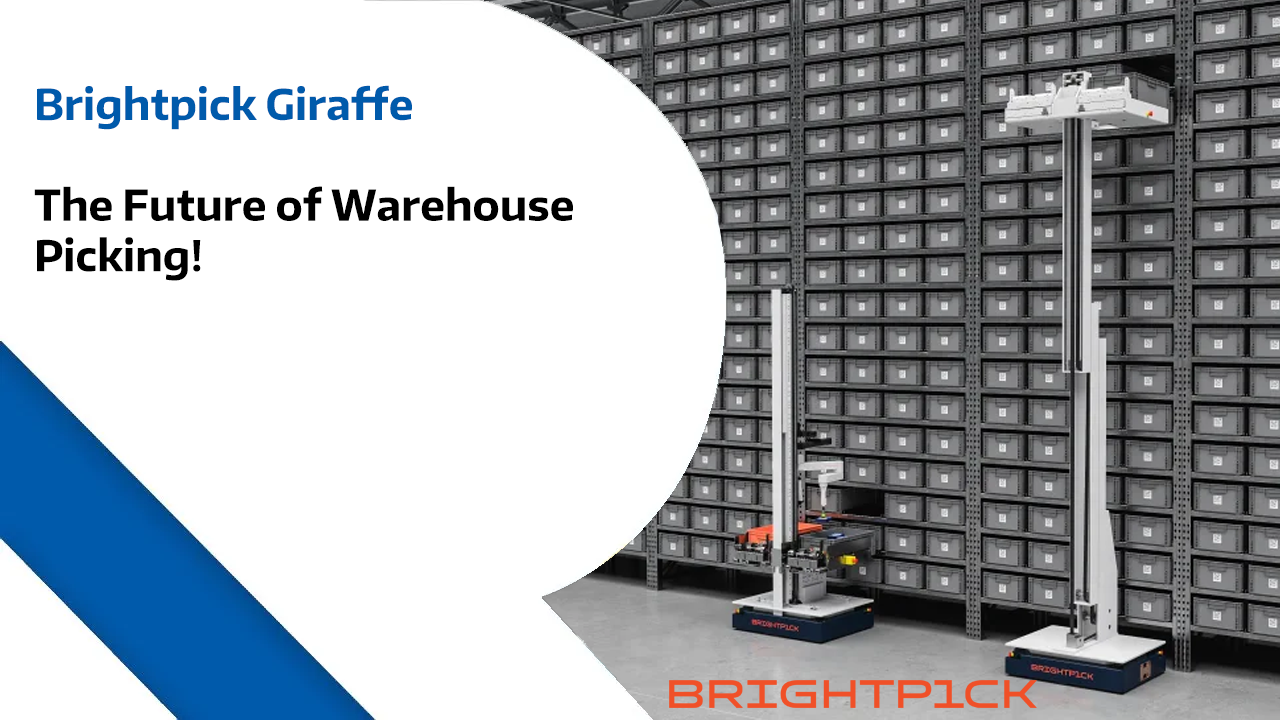 Brightpick Giraffe: The Future of Warehouse Picking!