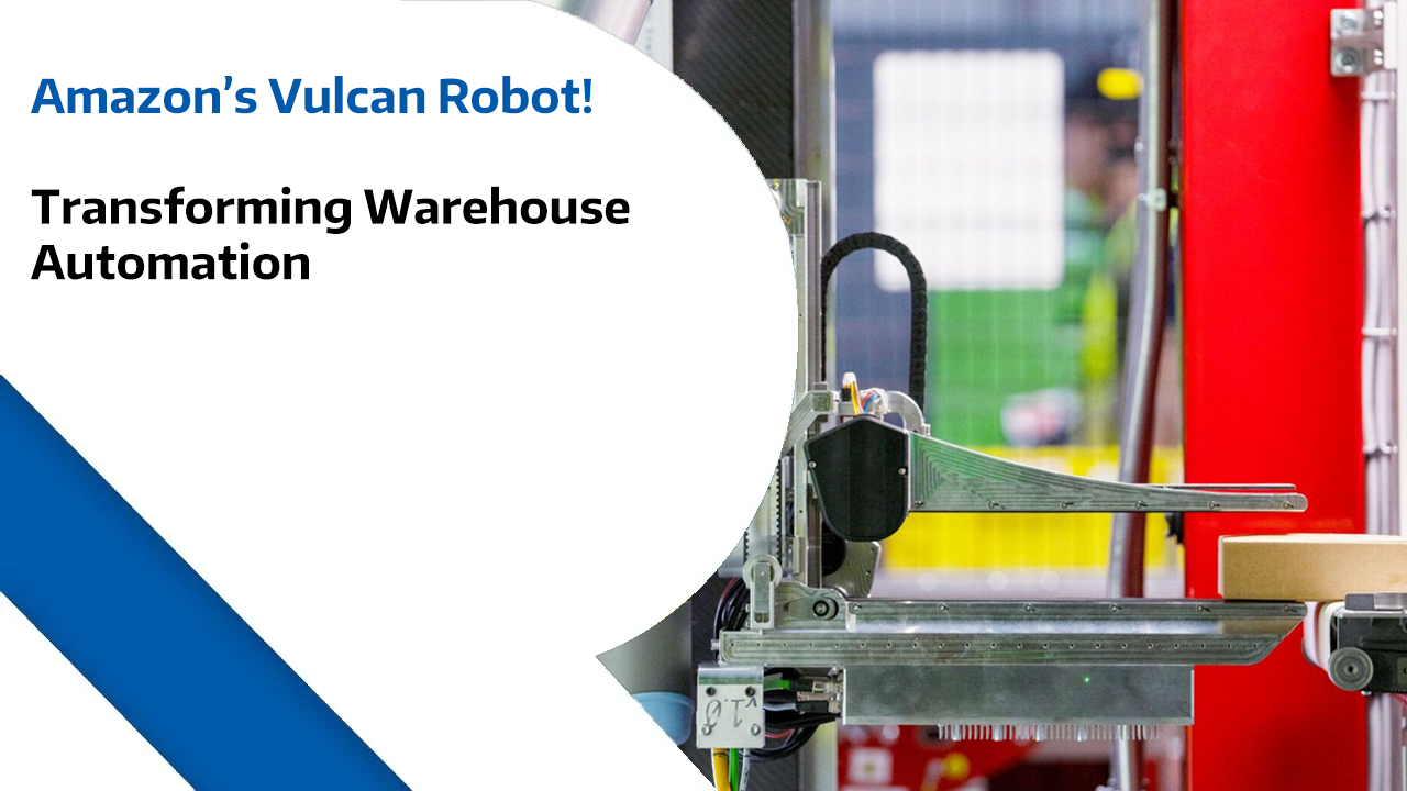 Amazon’s Vulcan Robot! - Transforming Warehouse Automation