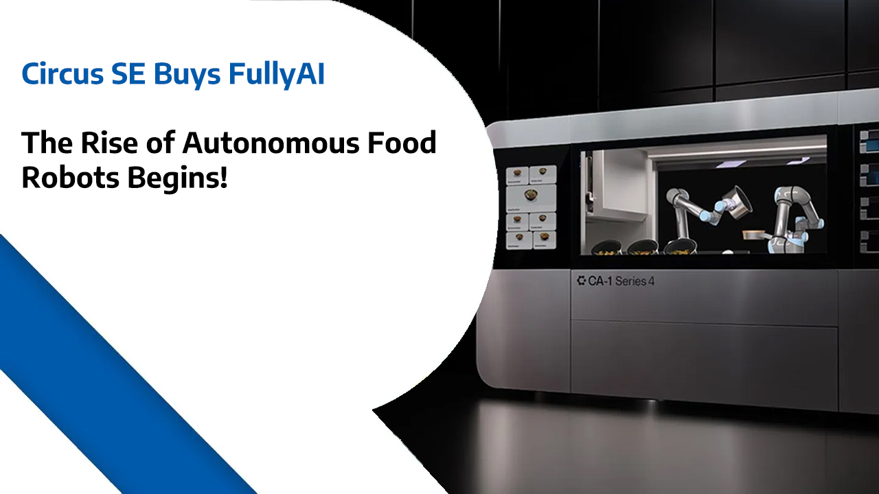 Circus SE Buys FullyAI – The Rise of Autonomous Food Robots Begins