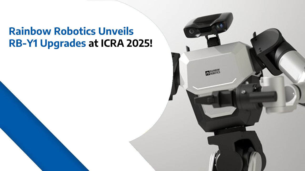 Rainbow Robotics Unveils RB-Y1 Upgrades at ICRA 2025