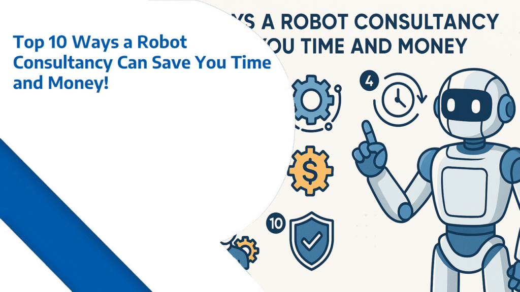 Top 10 Ways a Robot Consultancy Can Save You Time and Money