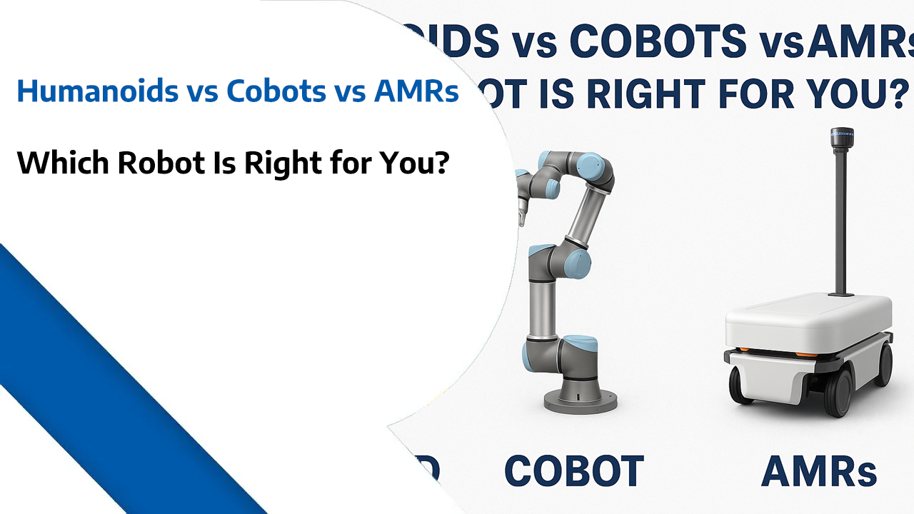 Humanoids vs Cobots vs AMRs: Which Robot Is Right for You?