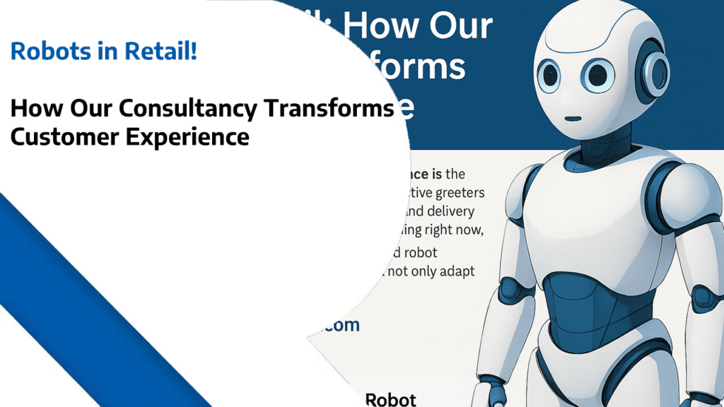 Robots in Retail: How Our Consultancy Transforms Customer Experience