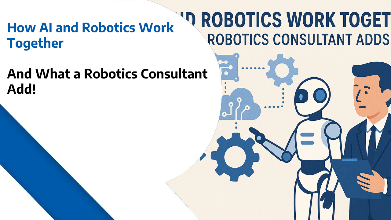 How AI and Robotics Work Together – And What a Robotics Consultant Adds