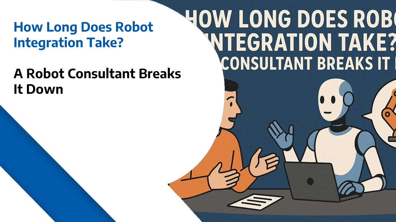 How Long Does Robot Integration Take - A Robot Consultant Breaks It Down - Robotics Consultancy, Robot Consultant, Robot, Automation Consultancy, and AI Consultancy, How Long Does Robot Integration Take? A Robot Consultant Breaks It Down