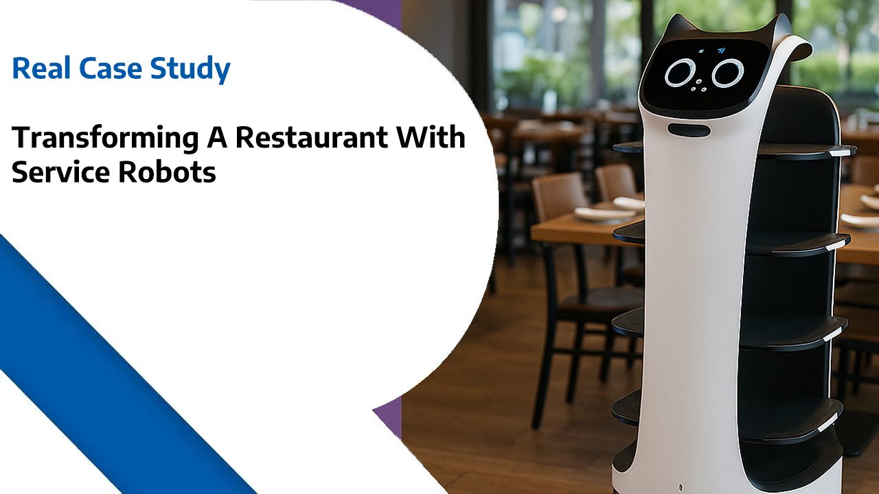 Real Case Study: Transforming A Restaurant With Service Robots