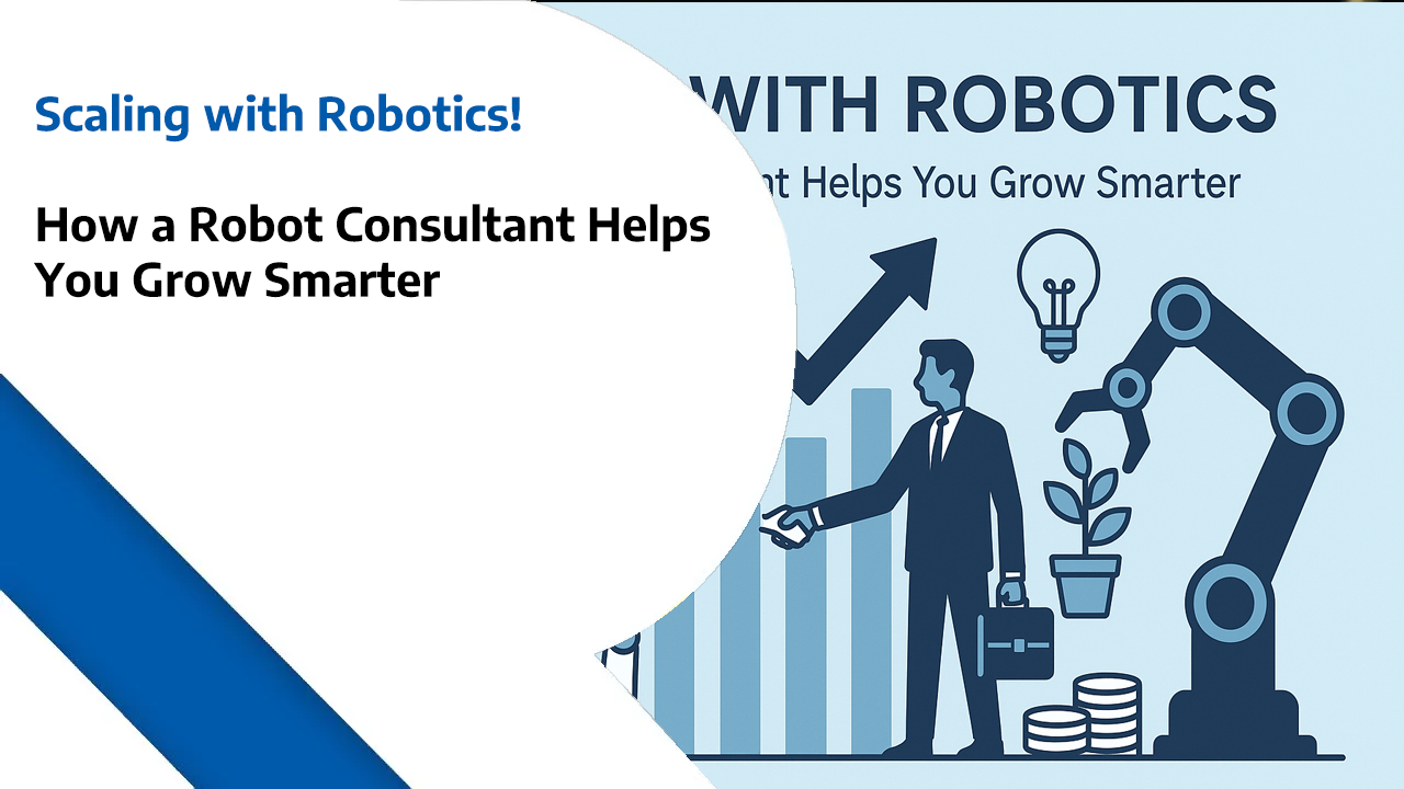 Scaling with Robotics - How a Robot Consultant Helps You Grow Smarter
