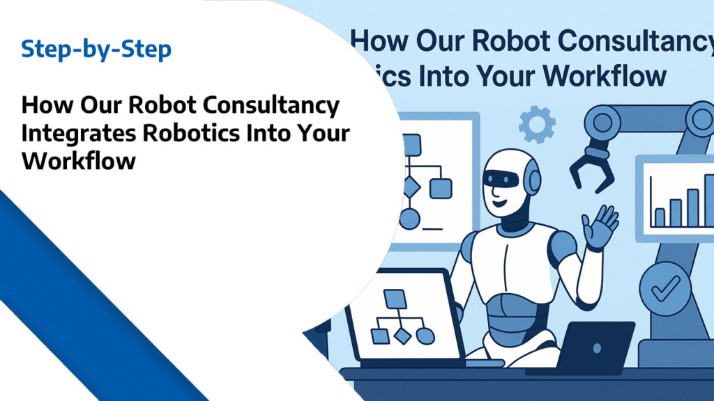 Step-by-Step: How Our Robot Consultancy Integrates Robotics Into Your Workflow