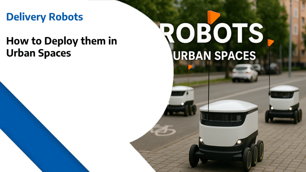 Delivery Robots - How to Deploy them in Urban Spaces