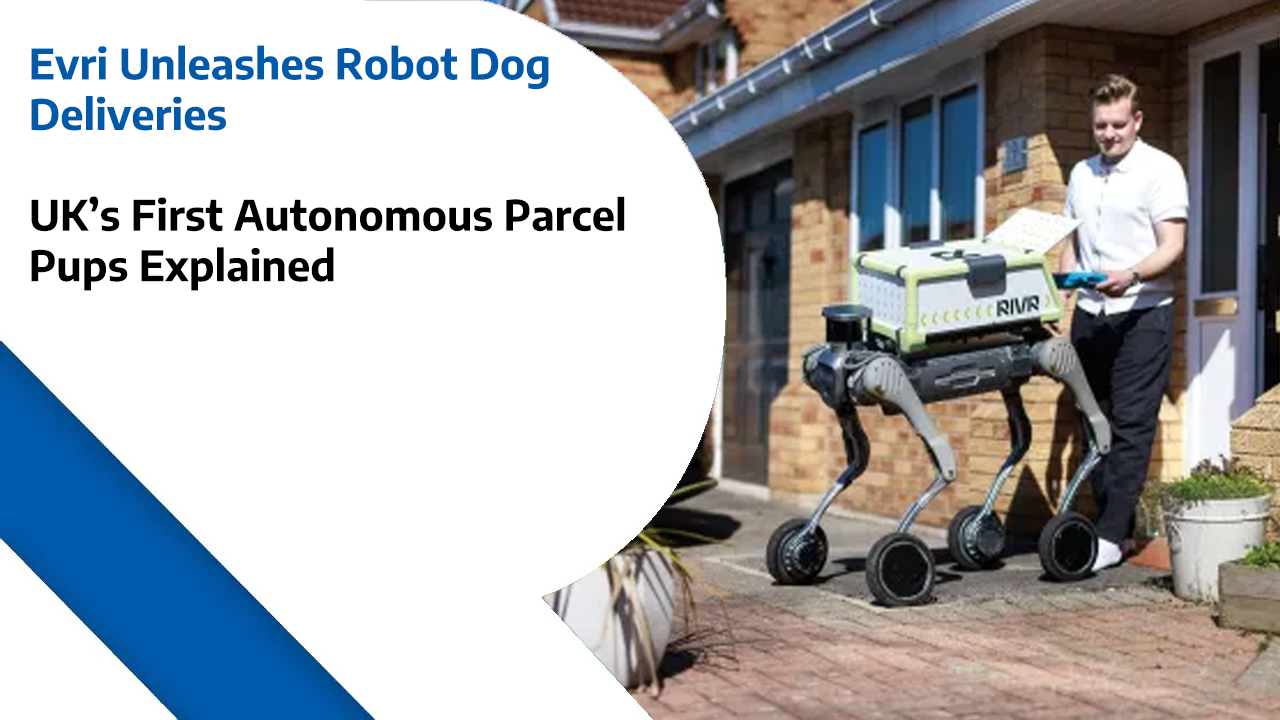 Evri Unleashes Robot Dog Deliveries - UK’s First Autonomous Parcel Pups Explained