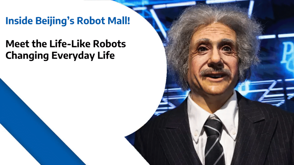 Inside Beijing’s Robot Mall - Meet the Life-Like Robots Changing Everyday Life