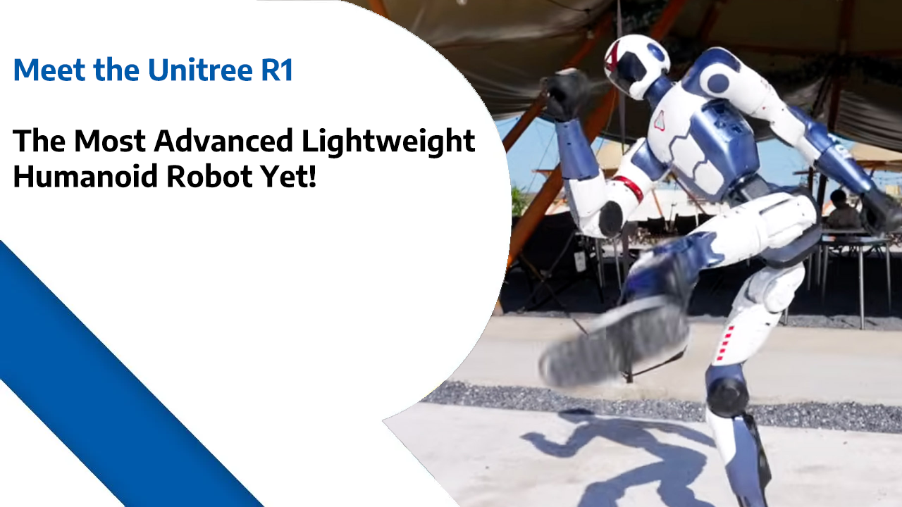 Meet the Unitree R1: The Most Advanced Lightweight Humanoid Robot Yet!