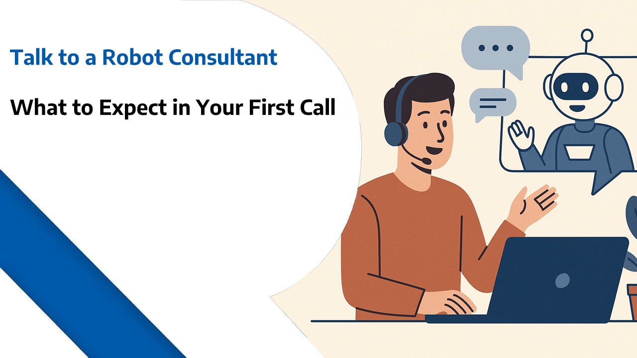 Talk to a Robot Consultant – What to Expect in Your First Call