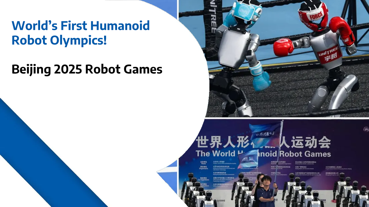 World’s First Humanoid Robot Olympics! – Beijing 2025 Robot Games