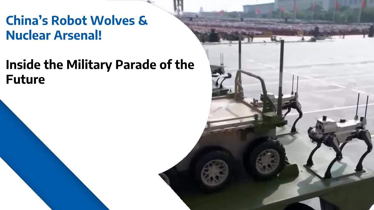 China’s Robot Wolves & Nuclear Arsenal – Inside the Military Parade of the Future