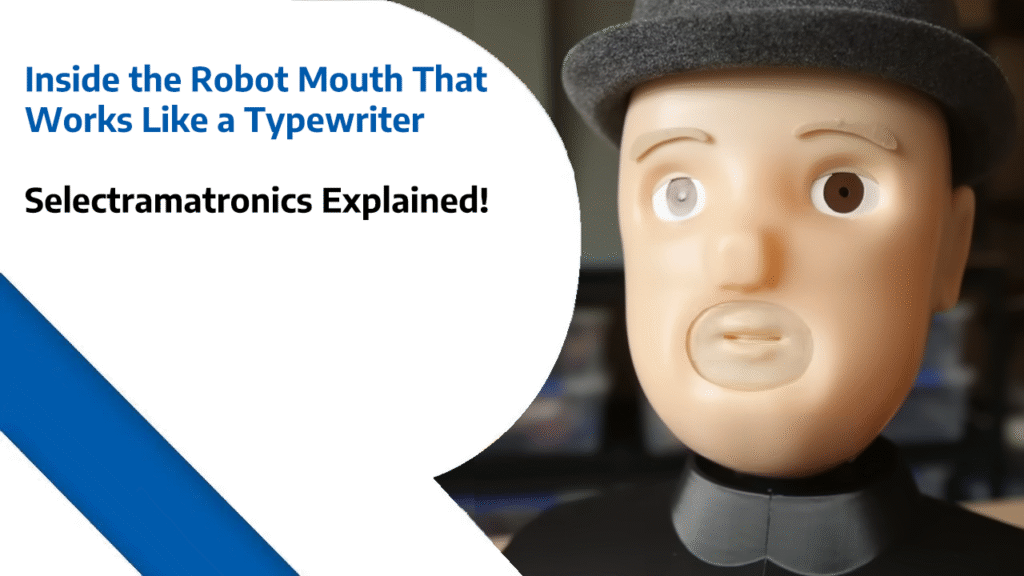 Inside the Robot Mouth That Works Like a Typewriter - Selectramatronics Explained