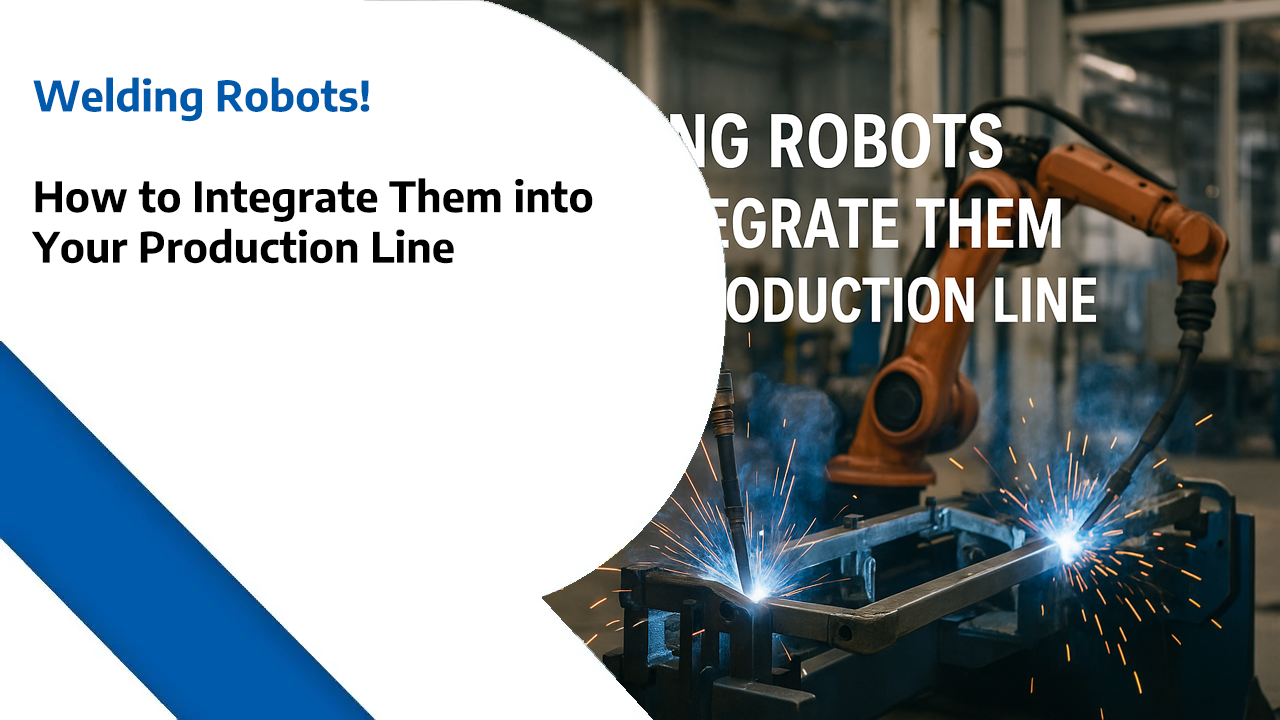 Welding Robots – How to Integrate Them into Your Production Line