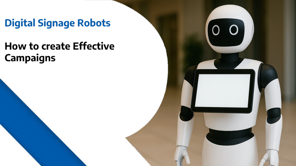 Digital Signage Robots - How to create Effective Campaigns