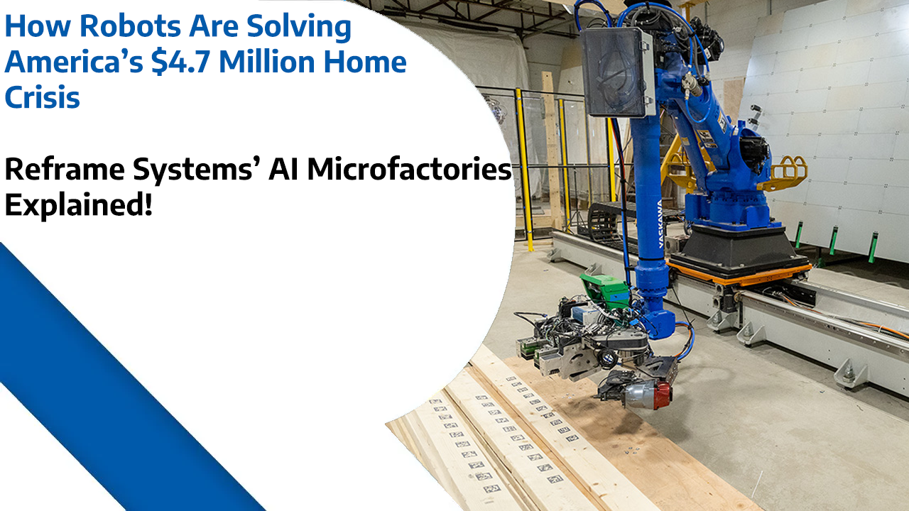 How Robots Are Solving America’s $4.7 Million Home Crisis – Reframe Systems’ AI Microfactories Explained