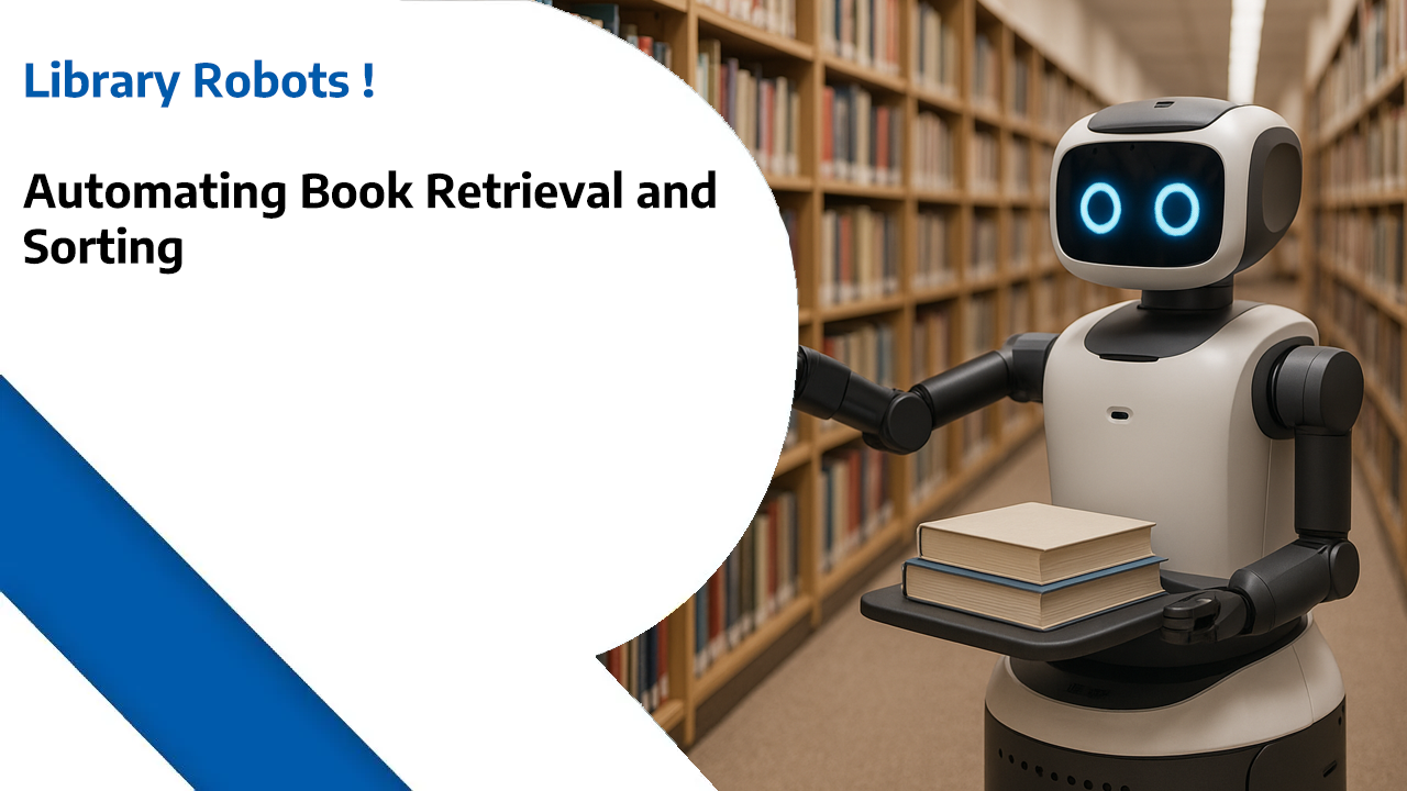 Library Robots – Automating Book Retrieval and Sorting