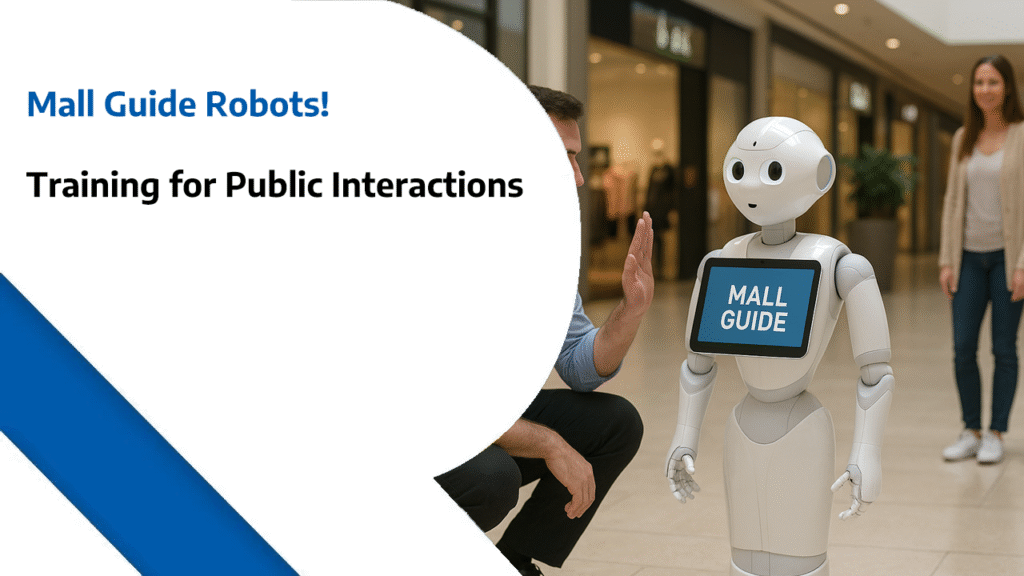 Mall Guide Robots - Training for Public Interactions