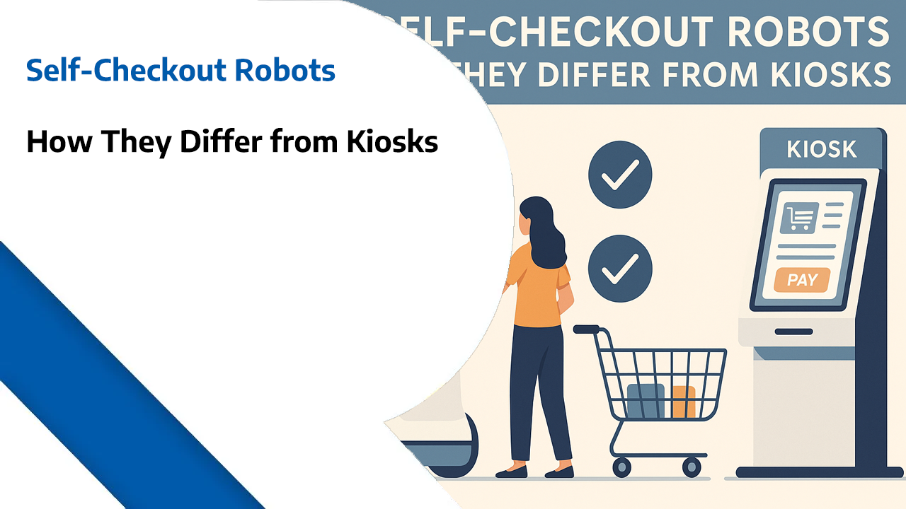 Self-Checkout Robots - How They Differ from Kiosks