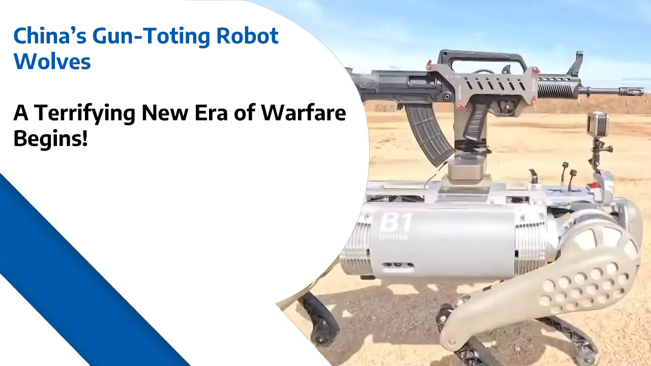 China’s Gun-Toting Robot Wolves – A Terrifying New Era of Warfare Begins
