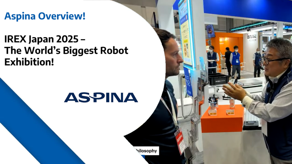 Aspina Overview! - IREX Japan 2025 – The World’s Biggest Robot Exhibition!