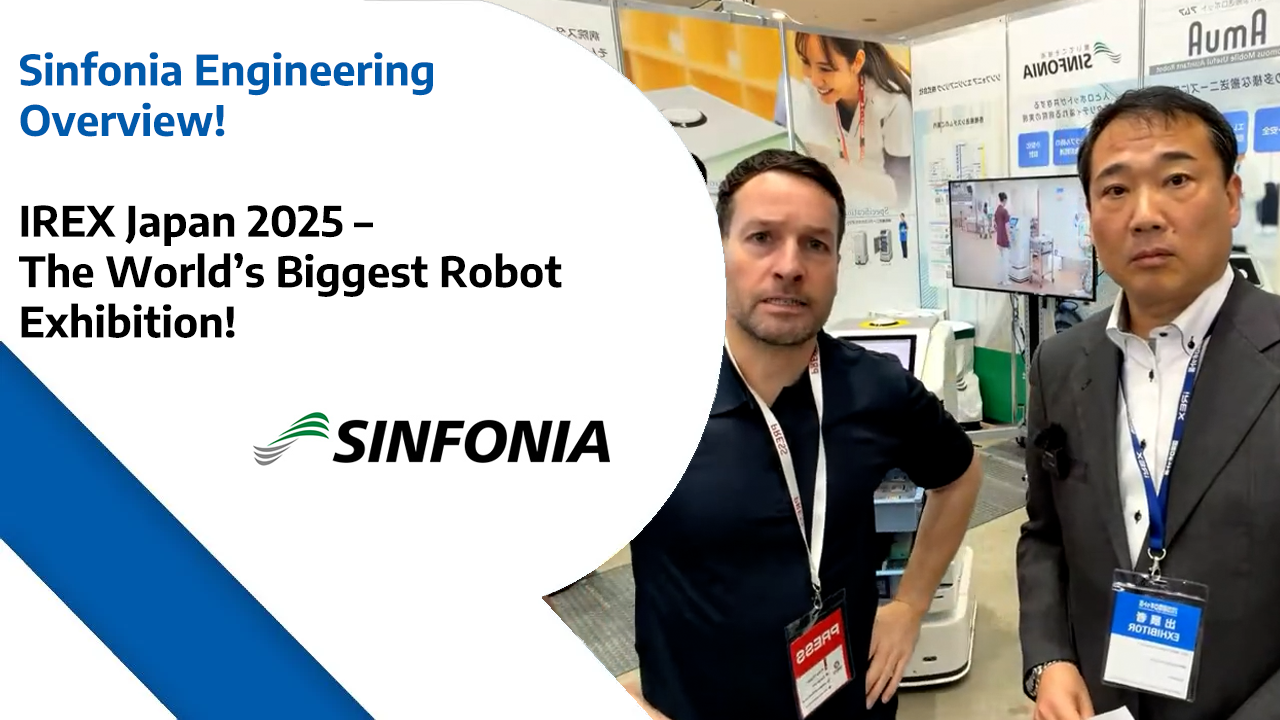 Sinfonia Engineering Overview!- IREX Japan 2025 – The World’s Biggest Robot Exhibition!