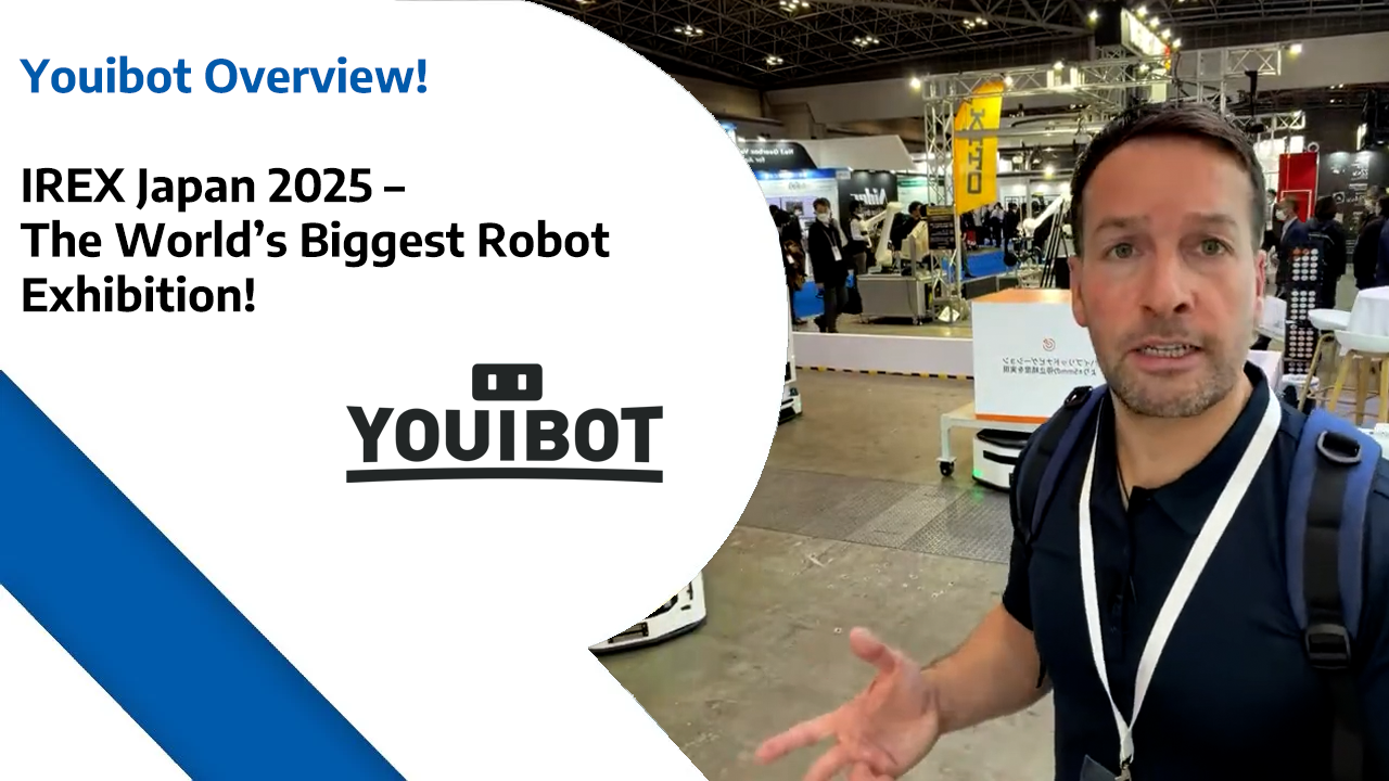 Youibot Overview!- IREX Japan 2025 – The World’s Biggest Robot Exhibition!
