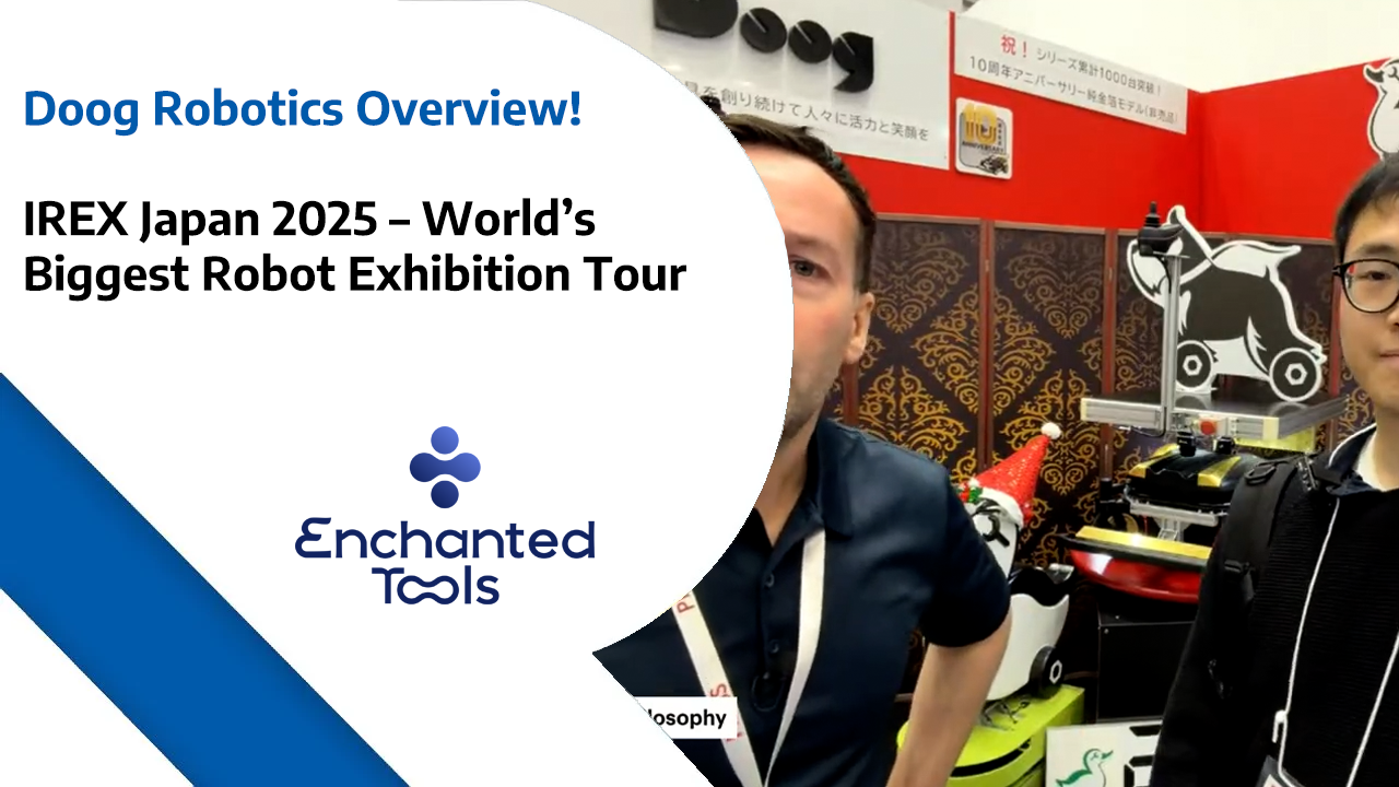Doog Robotics Overview! - IREX Japan 2025 – World’s Biggest Robot Exhibition Tour