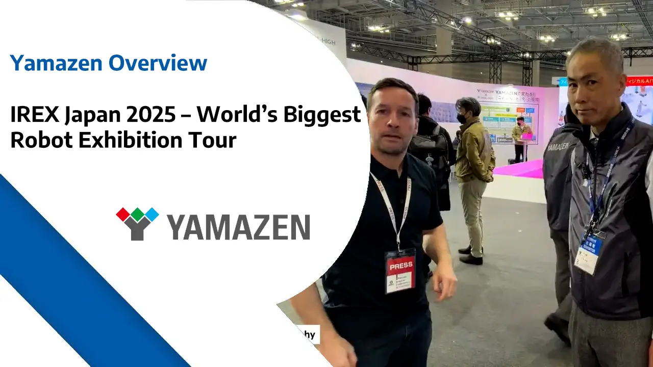 Yamazen Overview - IREX Japan 2025 – World’s Biggest Robotics Exhibition Tour copy