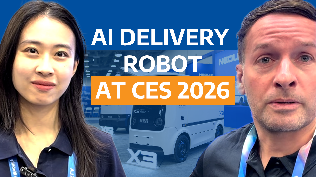 Neolix AI Delivery Robot – Interview at CES 2026