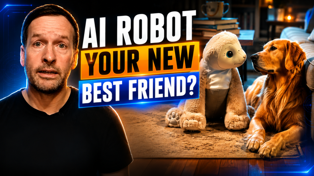 The Roomba Founder’s New AI Robot Could Change Human Loneliness Forever