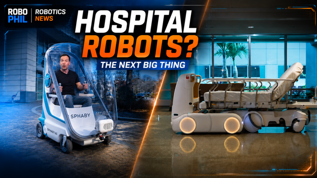 Hospital Robots Are Coming: Rovex & Sphaira Could Transform Patient Transport