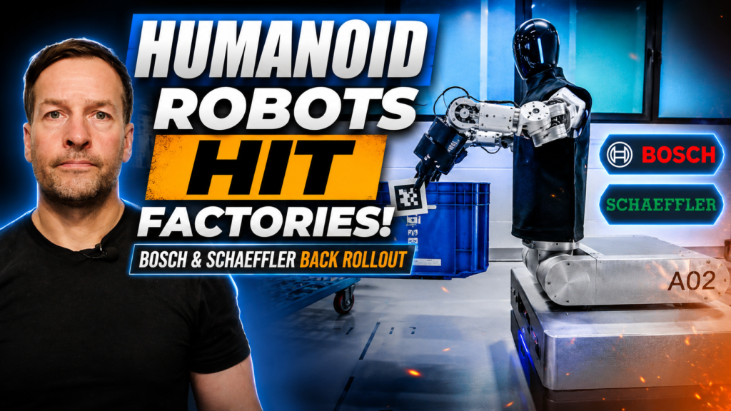 Humanoid Robots Just Got SERIOUS - Bosch & Schaeffler Back Industrial Robot Rollout - RoboPhil
