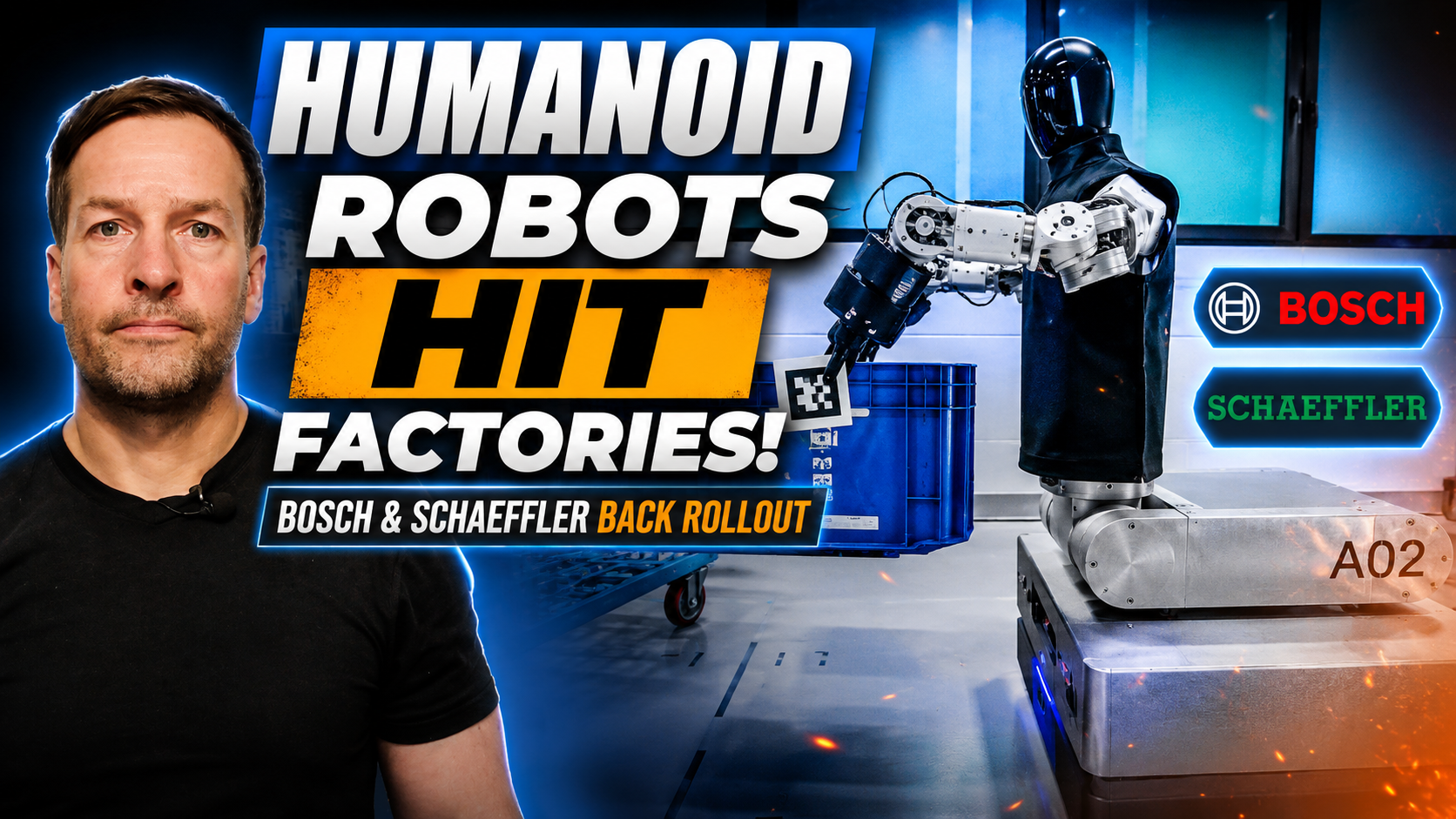 Humanoid Robots Just Got SERIOUS - Bosch & Schaeffler Back Industrial Robot Rollout - RoboPhil