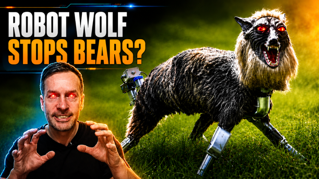 Japan’s Robot Wolves Are Scaring Off Bears - Robot Philosophy - small