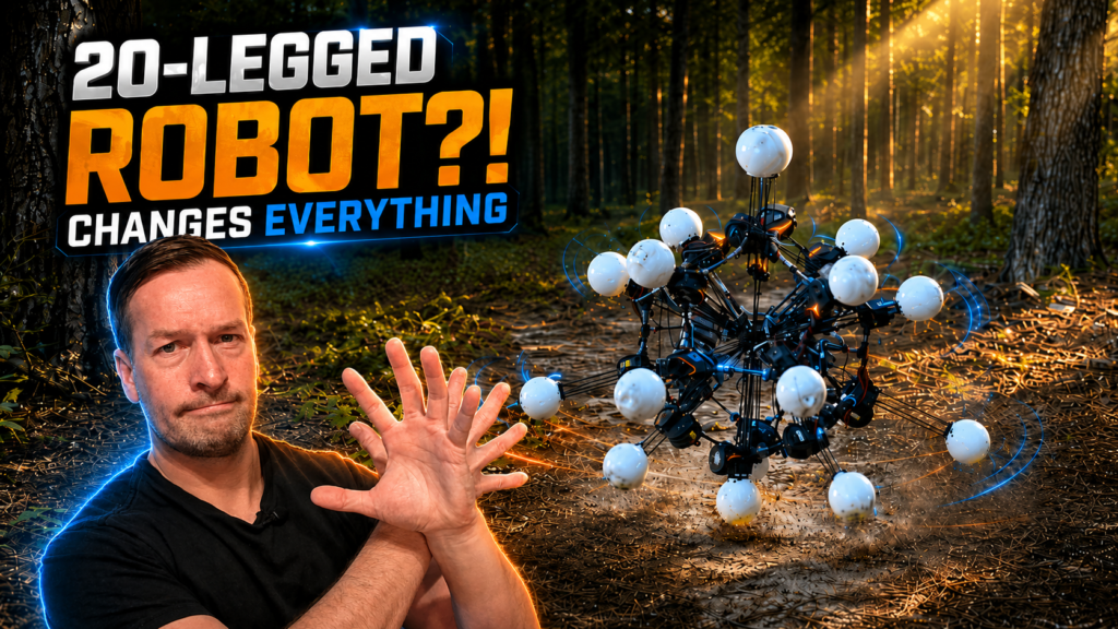 This Weird 20-Legged Robot Could Change How We Build Machines - Argus Robot - Robot Philosophy