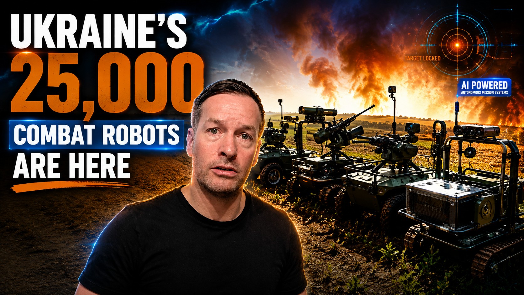 Ukraine’s 25,000 Combat Robots: What This Means for the Future of Robotics, AI Automation, and Business