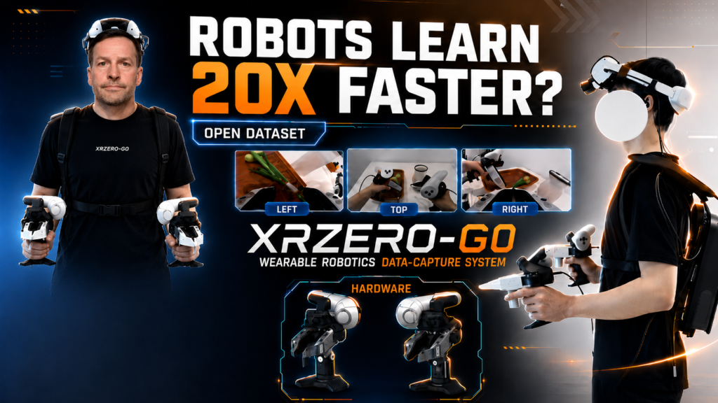 This FREE Robot Dataset Just Cut Training Time by 20X! (XRZero-G0) - RoboPhil