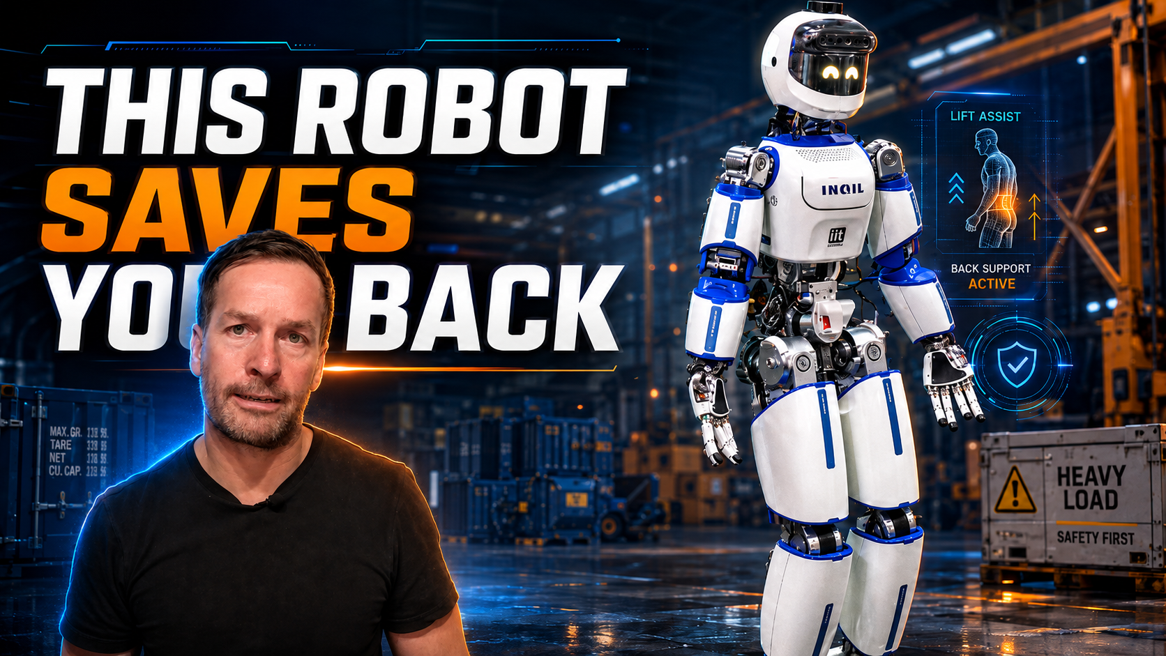 This Humanoid Robot Was Built to Protect Your Back